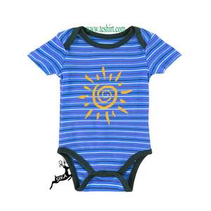 Ropa de bambú orgánica al por mayor para bebés recién nacidos, ropa para niños pequeños, pelele de bambú teñido naturalmente - Product Image 5