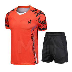 Uniforme deportivo de Bádminton de buena calidad, uniforme de equipo personalizado con logo - Product Image 4