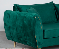 Canapé Chesterfield Moderne Rembourré avec Cadre en Bois Massif, Idéal pour Salon, Confortable et Avantageux, Offre Spéciale Usine