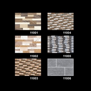 Carrelage numérique moderne robuste de 300x450mm Mosaïque en porcelaine émaillée pour les murs intérieurs Finition brillante Style classique - Product Image 5