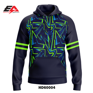 Haute Qualité Écologique 100% Polyester Polaire Surdimensionné PULlover À Capuche 3D Street Design Sublimation Brodé Plus Taille-XL - Product Image 1