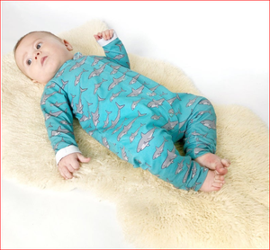 Bebé mameluco de algodón orgánico - Product Image 1