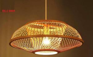 Lampe en bambou et rotin de conception Vintage utilisée pour la décoration de Restaurant, hôtel fabriqué au Vietnam 99GD - Product Image 4