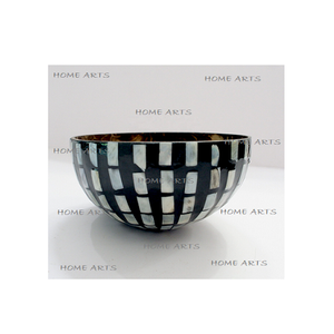 Wooden And Bone Inlay Work Dessert Bowl Premium Quality Round Shape <b>Chocolates</b> Serving Bowl By Home Arts - Product Image 4