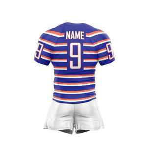 OEM Custom Logo Rugby Shirts and Shorts <b>Lightweight</b> League Uniforms for <b>Summer</b> Football Customized Rugby Wear - Product Image 2