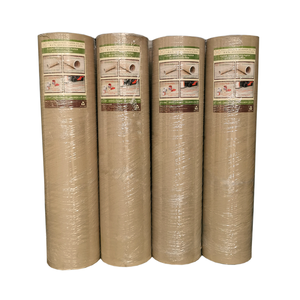 Brown Floor Protection <b>Paper</b> <b>Roll</b> Size Available in 42' x 100" Used in all Interior Finished and Decoration - Product Image 1