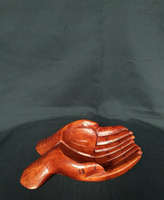 En gros À La Main Bali Sculpté En Bois Naturel Figurine Sculpture pour La Décoration De La Maison