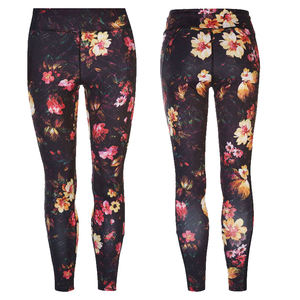 OEM Sublimated Printed Design <b>Fashion</b> Ladies Soft Yoga Slim Gym Fitness Workout <b>Leggings</b> for Women - Product Image 4