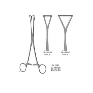 Duval Manual Power Source Tissue Grasping Forceps Base de instrumento quirúrgico de acero inoxidable - Product Image 6