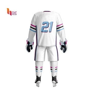 Maglia da Hockey su prato da uomo di alta qualità 100% poliestere traspirante set a squadre sublimazione Hockey su ghiaccio uniforme - Product Image 3