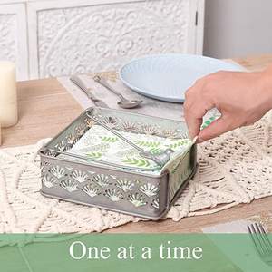Elegant Bird Design Square <b>Napkin</b> Holder Stylish Tissue <b>Paper</b> Storage for Home and Dinner Tableware Hot Selling Accessory - Product Image 3