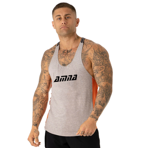 Quick Dry <b>Men</b> Singlet Solid Pattern Made Crew Neck Style <b>Men</b> <b>Gym</b> <b>Vests</b> for Adults - Product Image 2