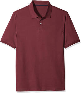 mens cotton polo <b>tshirt</b> short sleeve breathable pique fabric classic collar button placket casual office wear summer comfortable - Product Image 3