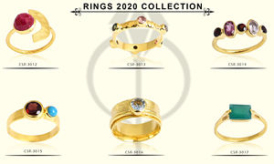 Anillo de Plata de Ley 925 con diseño de oro y Gema, anillo con diseño de chapado, anillo con acabado de imagen, ajuste de bisel de rutilo dorado - Product Image 2