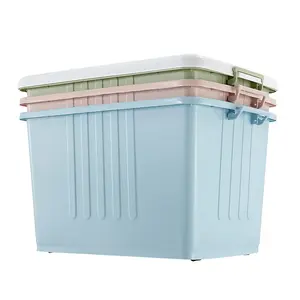 New design pressure-resistant upgraded pp plastic storage container for clothes