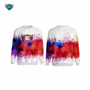 High Quality Men's Long Sleeve Winter <b>Sweatshirt</b> Custom Sublimation Printing Hooded Solid Designer Pattern Direct Factory Supply - Product Image 4