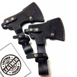 Funda de cuero de grano rico para cuchillos y hachas, producto superior de fábrica prémium - Product Image 2