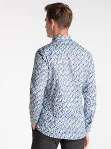 Camisa de hombre de algodón personalizada nueva con fiesta económica más barata nueva moda tendencia estilo hombres camisa de manga larga - Product Image 3