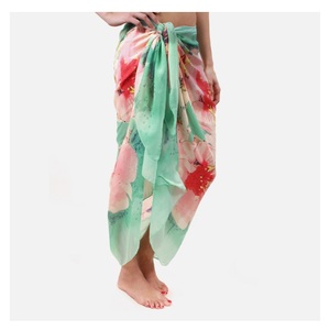 Pareo de Playa Popular de una Pieza, 100% Poliéster, Transpirable, con Protección UV y Estampado - Product Image 1