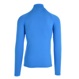 Men's Long Sleeve <b>Stand</b> Collar Zipper Closure <b>Cycling</b> Jersey with Quick Dry Breathable Polyester/Cotton Fabric - Product Image 2
