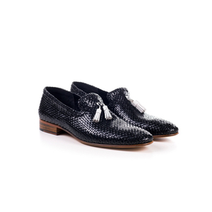 Zapatos Oxford de Cuero Genuino Hechos a Mano para Hombre, de Turquía, para Todas las Temporadas - Product Image 1