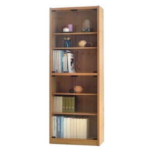 Factory direct sale 6-Unit <b>bookcase</b> with tempered glass door - Product Image 2