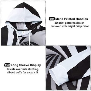 High Quality New Arrivals Custom Size Customized logo Printing <b>Pullover</b> <b>Man</b> Hoodies Sublimation Hoodie - Product Image 6