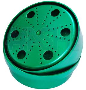 Draagbare Endodontische Organisatoren Rond Aluminium <span class=keywords><strong>Endo</strong></span> Doos Met Deksel Voor Tandheelkundige Handstukken En Ruimers - Product Image 2