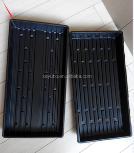<span class=keywords><strong>Planta</strong></span> invernadero bandeja, fuente de la fábrica de China bandeja, plástico <span class=keywords><strong>brote</strong></span> bandeja plana para vivero plantador - Product Image 4