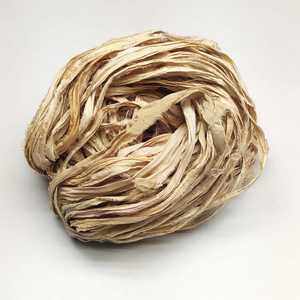 Recycled Sari Silk <b>Ribbons</b> Eco-friendly Hand-Torn Strips for Long <b>Ribbon</b> Gift <b>Wrapping</b> Fancy Yarn Style Hand Stitched - Product Image 5