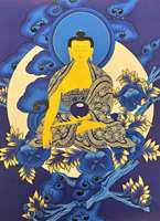 Peinture acrylique Thangka sur papier Gaurab Nepal Wholesaler, capacité 12 ml, 12 couleurs