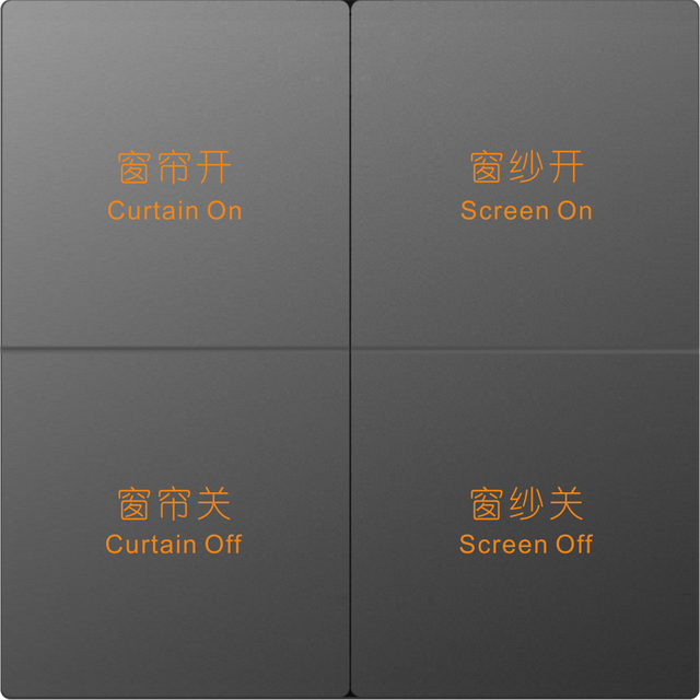 Zigbee 3.0 Customizable Wireless Control Scene Wall Switch Zigbee Scene Switch