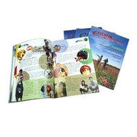 Revistas de Moda Impresas Personalizadas Profesionales con Encuadernación Perfecta, Cartón Corrugado Recubierto, Impresión Offset, Laminación de Película, A4