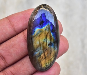 Gema de labradorita azul, piedra preciosa semipreciosa suelta para joyería - Product Image 3