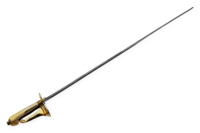 Épée de cérémonie artisanale non tranchante, vente en gros, poignée en laiton ou en acier, OEM Pakistan, souvenir en cuir, épées d'honneur et de commandement, fabrication artisanale