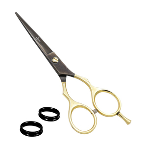 กรรไกรตัดผมและตัดแต่งผมคุณภาพสูงสําหรับมืออาชีพ ผลิตจากสแตนเลสคุณภาพสูงจากญี่ปุ่น 2 สี - Product Image 2