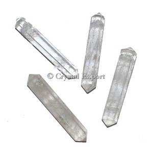 จี้ดินสอ selenite สีส้ม: ซื้อจี้รักษาออนไลน์ - Product Image 3