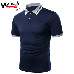 Camiseta de Punto para Hombre, Talla Grande, Manga Corta, Color en Contraste, Estilo Urbano, Informal, Verano - Product Image 2