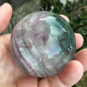 Bola de esfera de piedras preciosas de fluorita Multy Compre en línea de New Star Agate: Esfera de bola de piedras preciosas de fluorita al por mayor. - Product Image 1