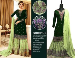 Indische Salwar Anzug Design Hochzeit Salwar Kameez Partei Tragen Kleider Kleid <span class=keywords><strong>Kurti</strong></span>
