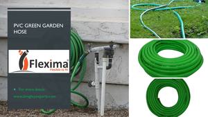 Tuyau d'arrosage de jardin flexible en PVC 100m, tubes souples de couleur orange, vert, jaune, rose, service d'extrusion, marque Flexima, 2mm - Product Image 6