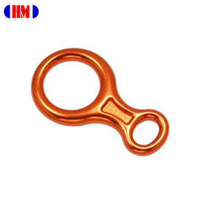 Descensor en Forma de 8 de Aleación de Aluminio Forjado, Fabricante OEM/ODM de Taiwán, para Cuerda de 8-13 mm, 25 kN - Product Image 1