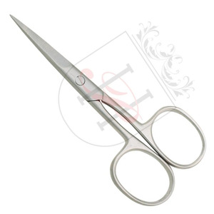 Ciseaux à ongles cuticules courbées, lot de 1 pièce, en acier inoxydable, outil de broderie professionnel, vente en gros - Product Image 2