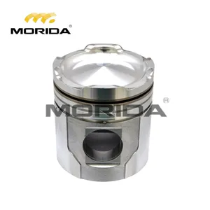 Peça de pistão do motor da maquinaria S6D155-4 para komatsu