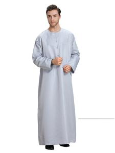 Jubbah ชุดอิสลามอาหรับสำหรับมุสลิมซาอุดิอาราเบียประสบการณ์20ปีในการทำผู้ชายสไตล์ที่กำหนดเองของผู้ชาย - Product Image 3