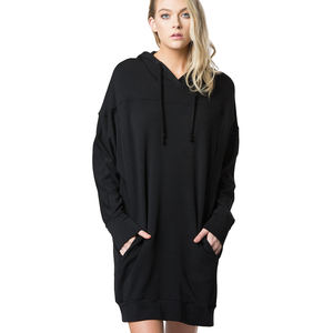 2021 Autumn Winter Gym Hoodies for Women Jogger <b>Jumper</b> Sweatshirts with Hood Custom <b>Plain</b> Terry Fabric Plus Size Available - Product Image 3