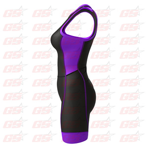 Quick Dry Women Cycling Sleeveless Skin Suit Running Speed Suit Cycling Triathlon - Product Image 3