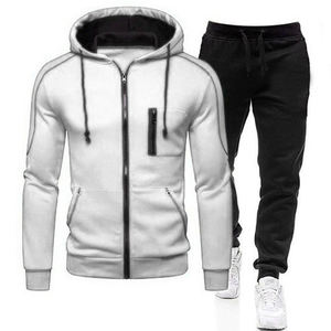 ชุดวอร์มสีเทาอ่อนของผู้ชายมีโลโก้แบบกำหนดเองและป้ายเสื้อฮู้ดโอเวอร์ไซส์ผลิตจากปากีสถาน - Product Image 2