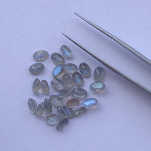 5mm 6mm 7mm pierre de Labradorite naturelle à facettes ovale pierre précieuse en vrac au prix d'usine en gros fabricant en ligne inde Alibaba - Product Image 2