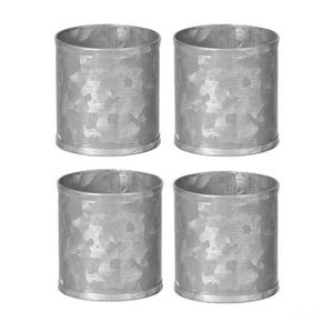 Anillo de servilletas galvanizado de forma redonda con borde dorado, alta calidad, fabricante en la India - Product Image 2